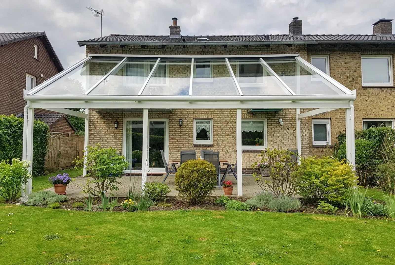 Alu-Terrassenüberdachung in Erlangen